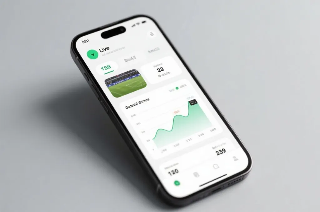 NG Sports 移动端应用展示实时比赛数据